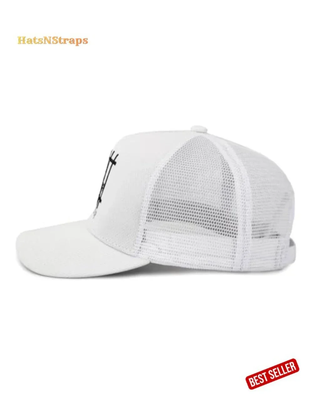 Funny Embroidered Goose Trucker Hat Mesh Adjustable Baseball Cap